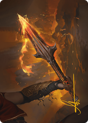 The Spear of Leonidas // The Spear of Leonidas (AACR-004) - Assassin's Creed Art Series (Borderless) Foil