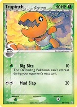 Trapinch (Delta Species) 084/110  - Reverse Holofoil Holon Phantoms - Common