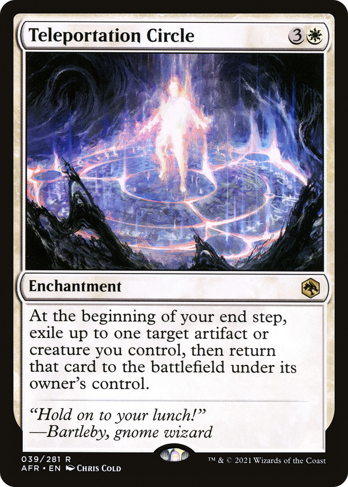 Teleportation Circle (AFR-039) - Adventures in the Forgotten Realms Foil