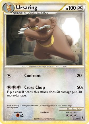 Ursaring 037  Call of Legends - Rare