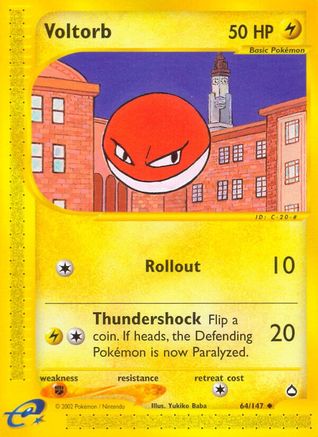 Voltorb (64) 064  Aquapolis - Uncommon