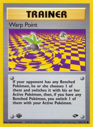 Warp Point 126/132  - 1st Edition Gym Challenge - Common