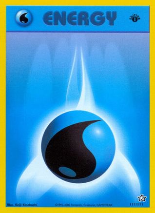 Water Energy 111/111  - Unlimited Neo Genesis - Common