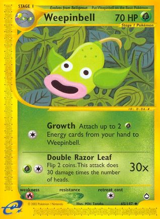 Weepinbell 065  Aquapolis - Uncommon