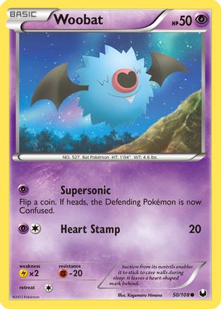 Woobat 050  Dark Explorers - Common