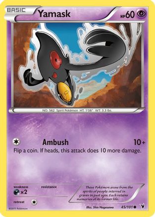 Yamask (45) 045  Noble Victories - Common