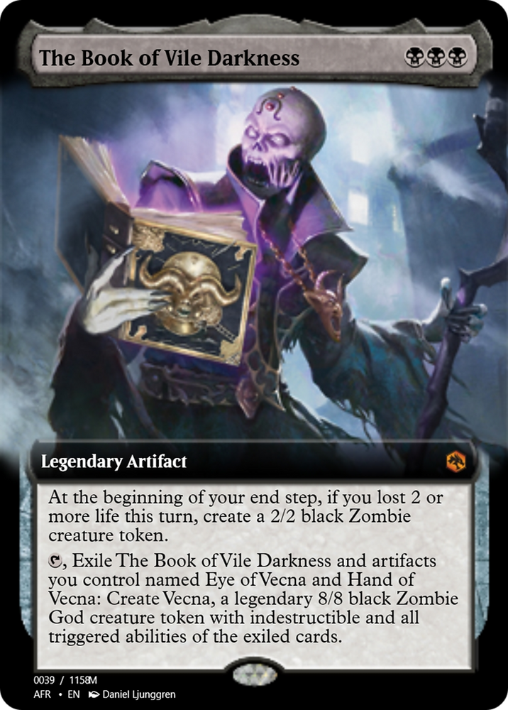 The Book of Vile Darkness (PRM-92694) - Magic Online Promos