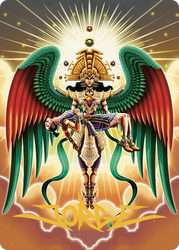 Resplendent Angel // Resplendent Angel (ALCI-059) - The Lost Caverns of Ixalan Art Series (Borderless) Foil