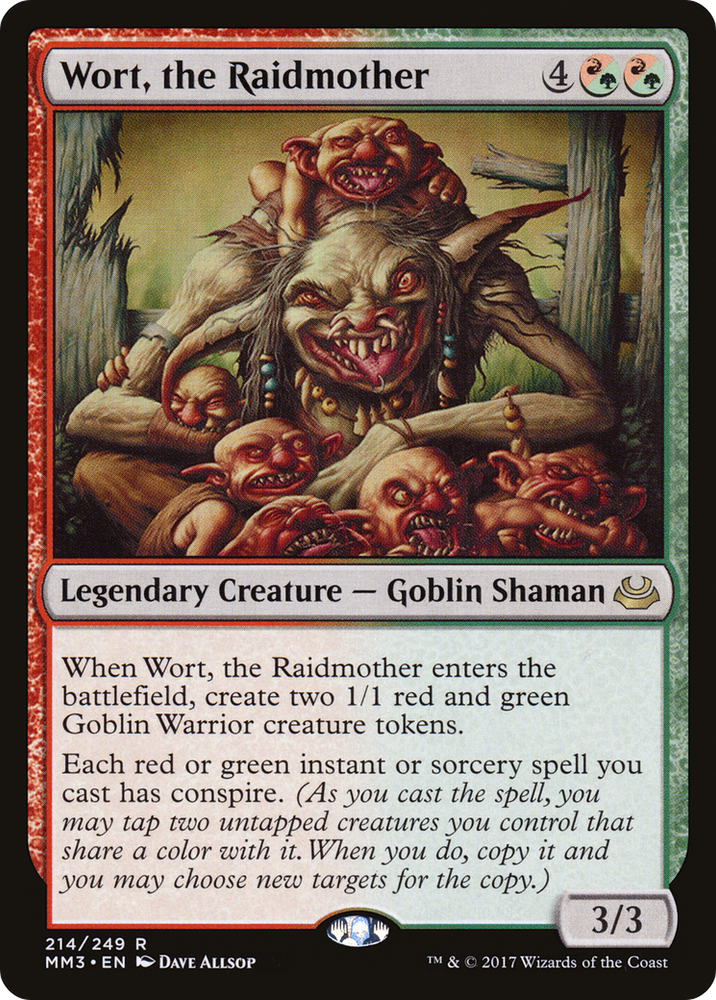 Wort, the Raidmother (MM3-214) - Modern Masters 2017