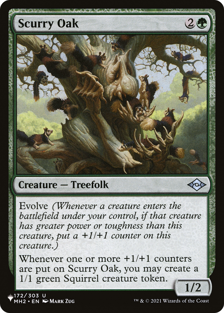 Scurry Oak (LIST-172/303) - The List