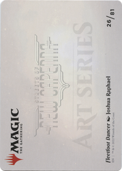 Fleetfoot Dancer // Fleetfoot Dancer (ASNC-026) - New Capenna Art Series (Borderless) Foil