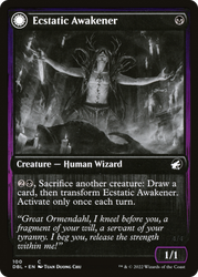 Ecstatic Awakener (DBL-100) - Innistrad: Double Feature: (Double Faced Transform) Foil