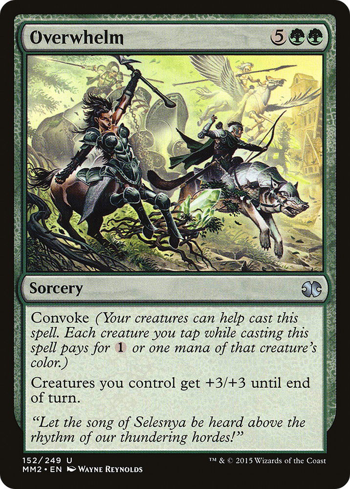 Overwhelm (MM2-152) - Modern Masters 2015