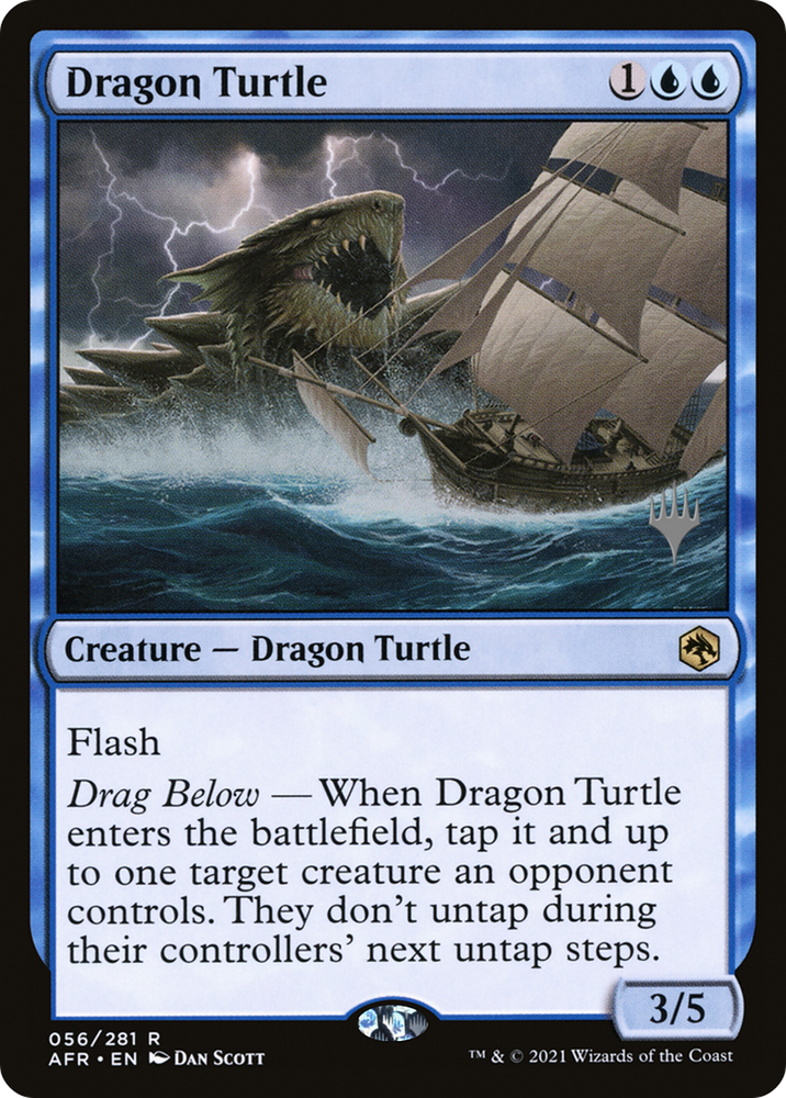 Dragon Turtle (PPAFR-056) - Adventures in the Forgotten Realms Promos