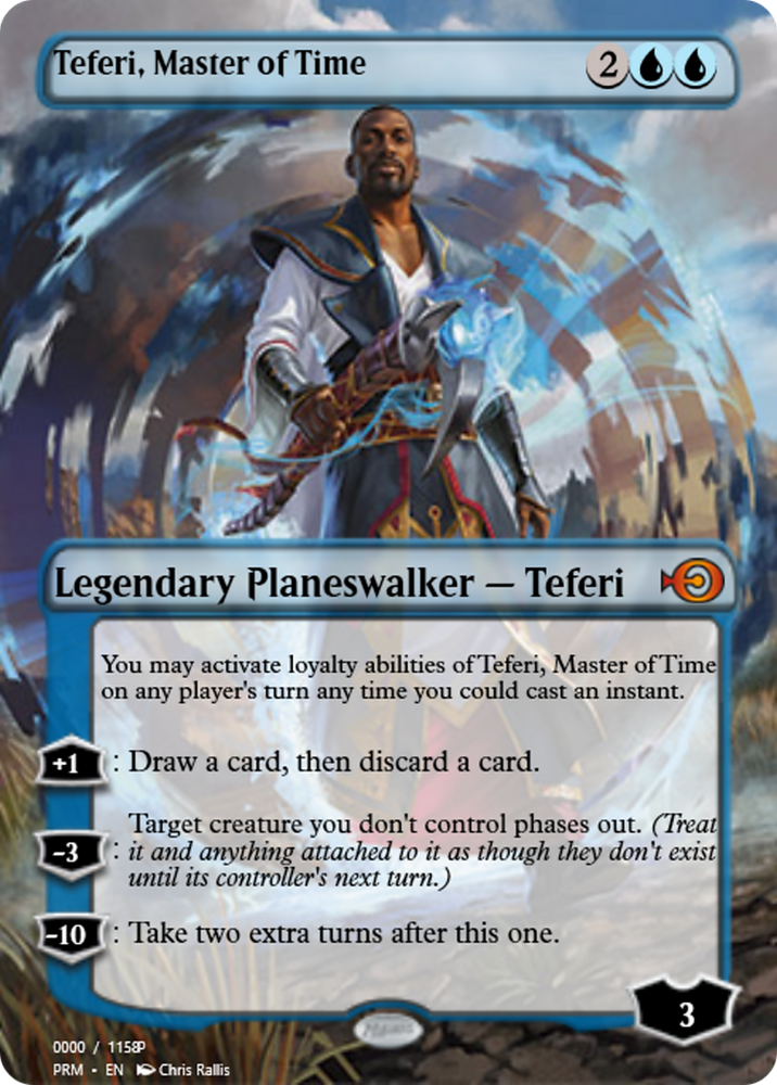 Teferi, Master of Time (PRM-85940) - Magic Online Promos