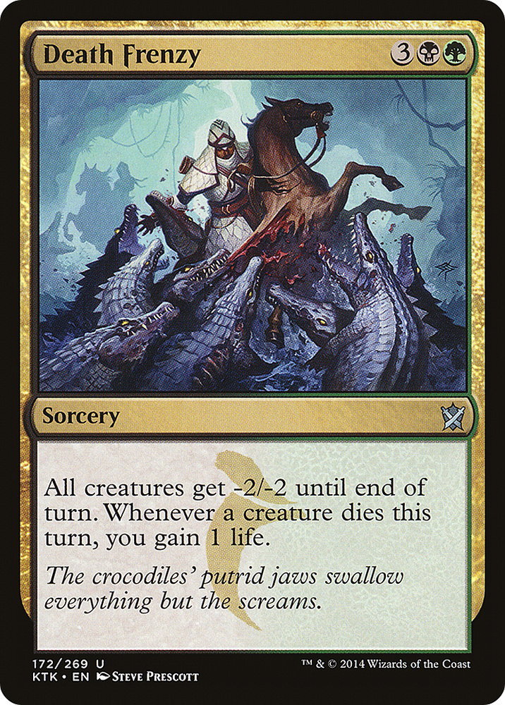 Death Frenzy (KTK-172) - Khans of Tarkir