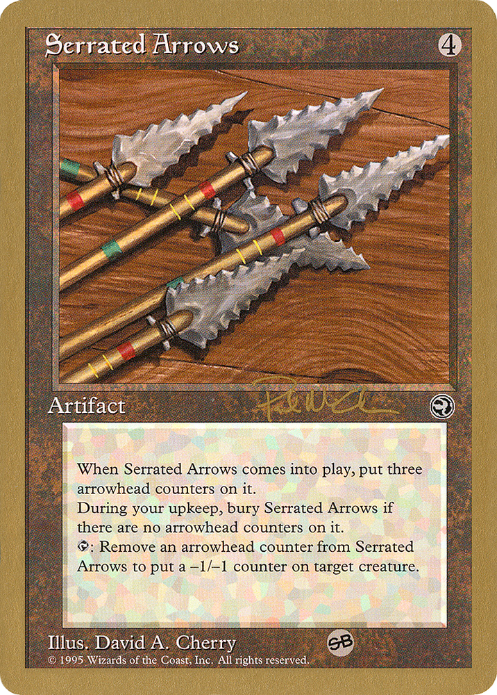 Serrated Arrows - 1997 Paul McCabe (HML) (SB) (WCD-) - World Championship Decks 1997
