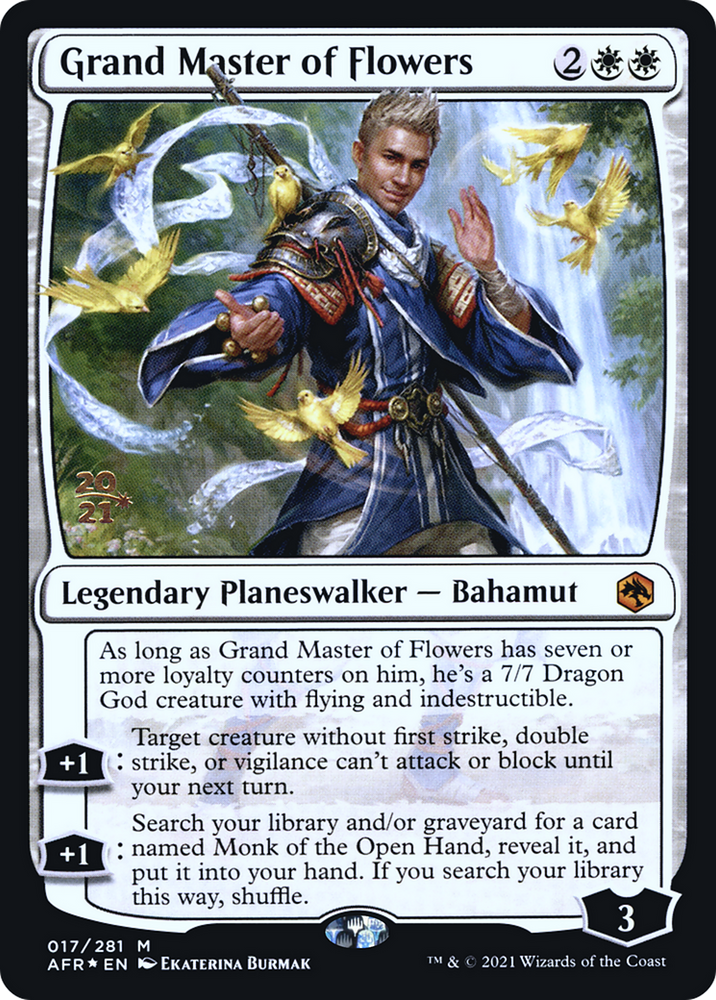 Grand Master of Flowers (PRE-017) - Adventures in the Forgotten Realms Promos Foil