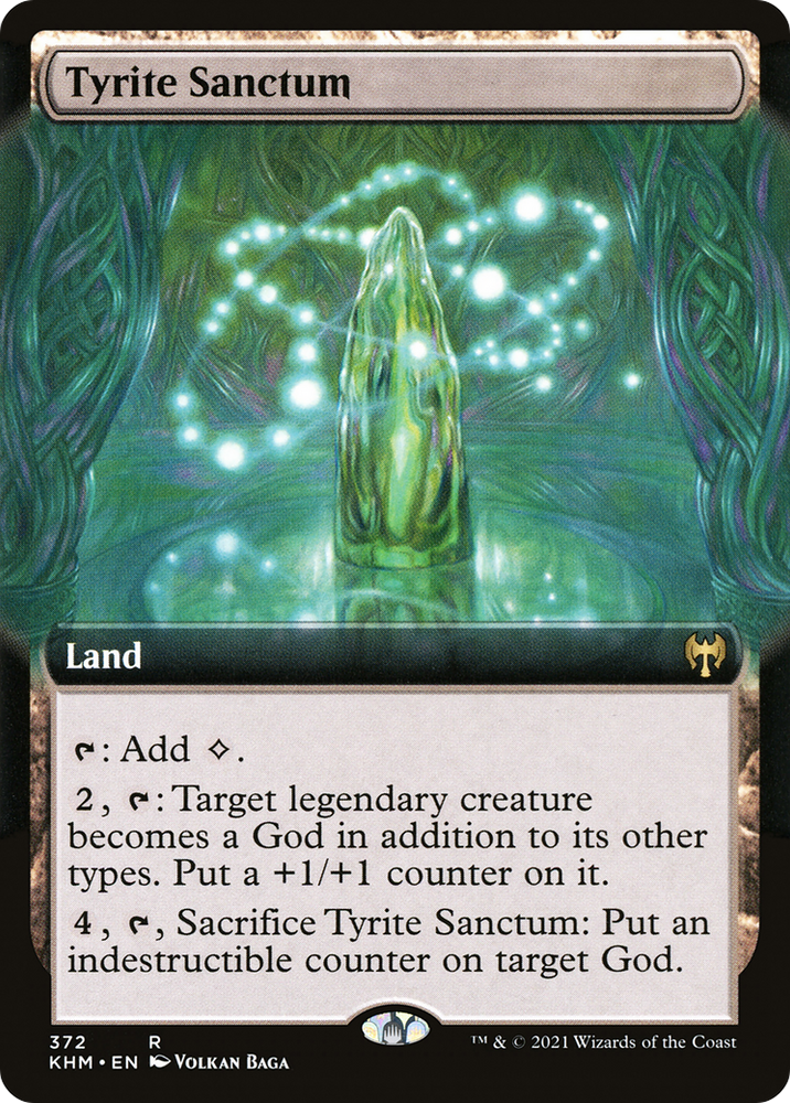 Tyrite Sanctum (Extended Art) (KHM-372) - Kaldheim: (Extended Art) Foil