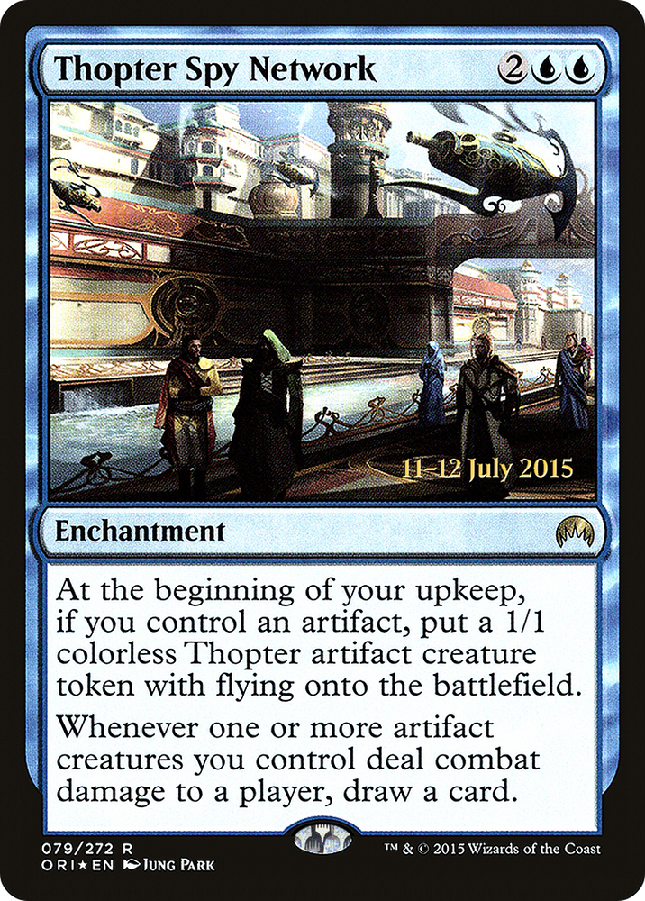 Thopter Spy Network (PRE-079) - Magic Origins Promos Foil