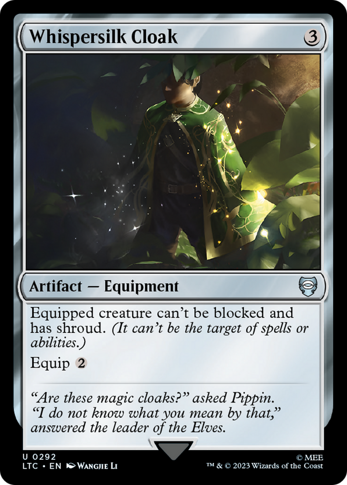 Whispersilk Cloak (LTC-292) - Tales of Middle-earth Commander