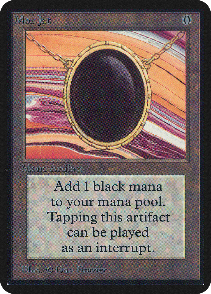 Mox Jet (LEA-262) - Limited Edition Alpha