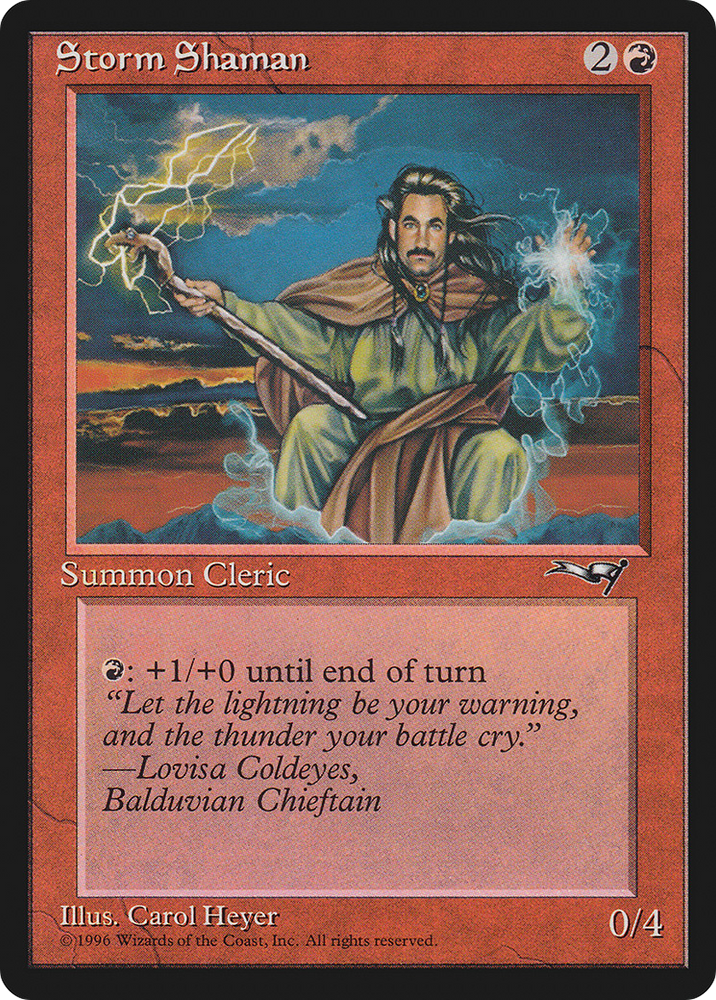 Storm Shaman (Male) (ALL-81A) - Alliances