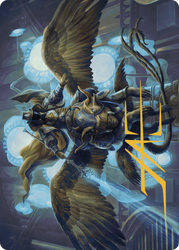 Ezrim, Agency Chief // Ezrim, Agency Chief (AMKM-020) - Murders at Karlov Manor Art Series (Borderless) Foil