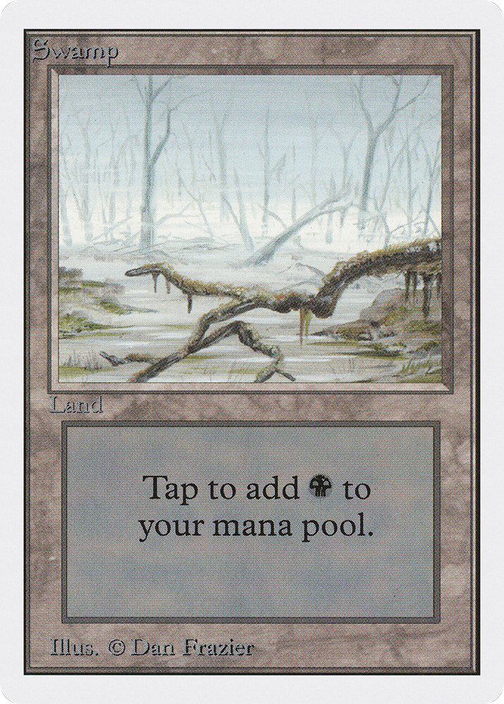Swamp (A) (2ED-294) - Unlimited Edition