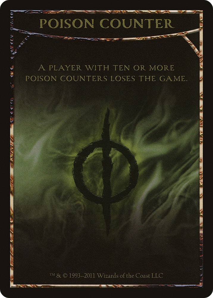 Poison Counter Token (MBS-) - Mirrodin Besieged Tokens