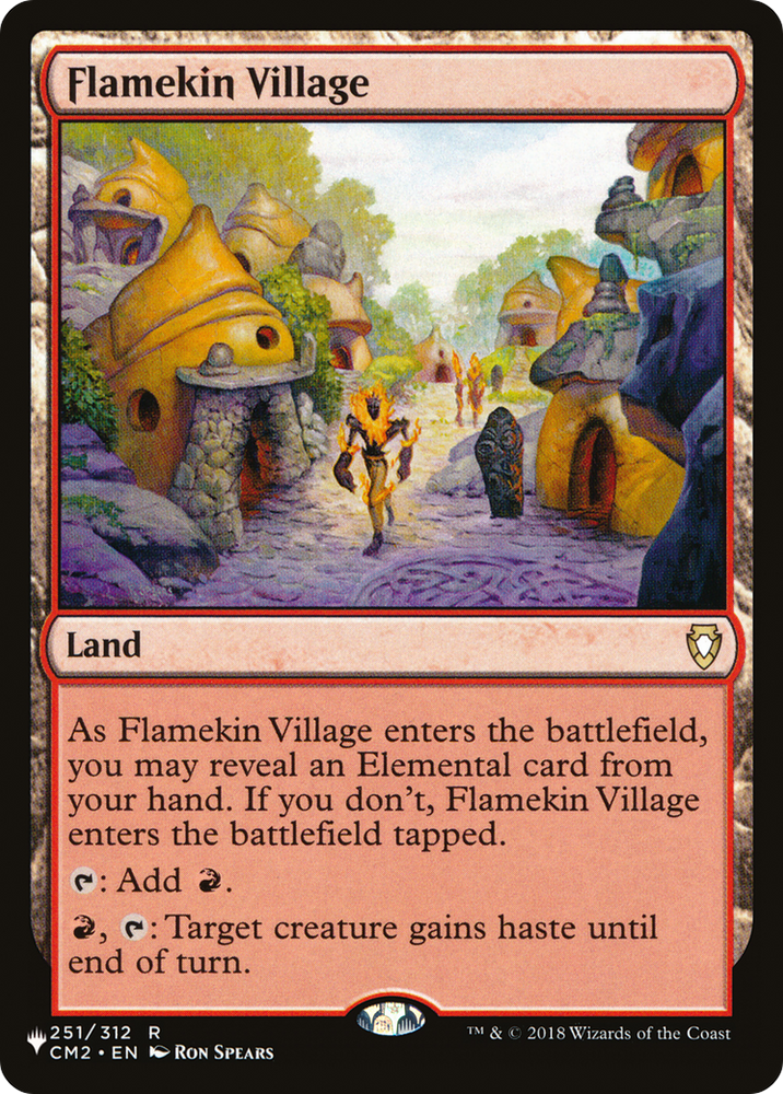 Flamekin Village (CM2) (LIST-CM2-251) - The List