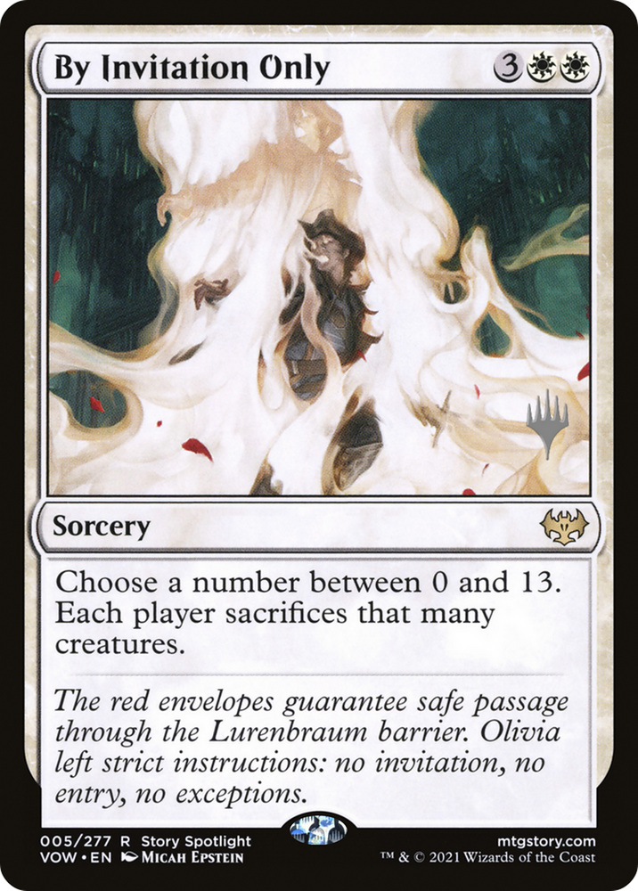 By Invitation Only (PPNEO-05P) - Innistrad: Crimson Vow Promos Foil
