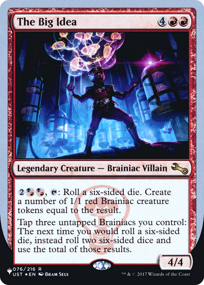 The Big Idea (LIST-026) - The List (Unfinity Foil Edition) Foil