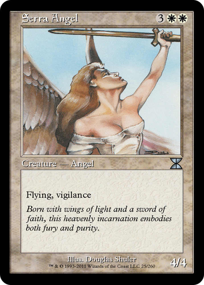 Serra Angel (ME4-025) - Masters Edition IV Foil