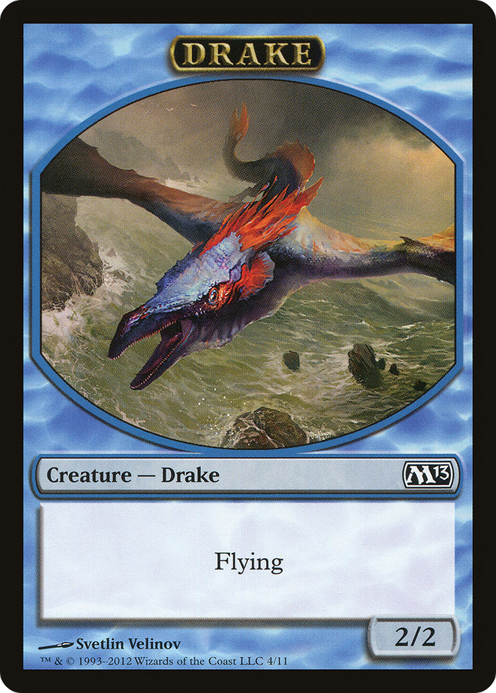 Drake Token (M13-004) - Magic 2013 Tokens