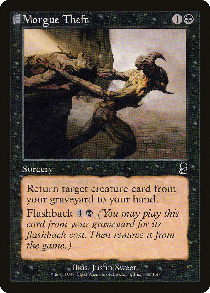 Morgue Theft (ODY-151) - Odyssey: (tombstone) Foil