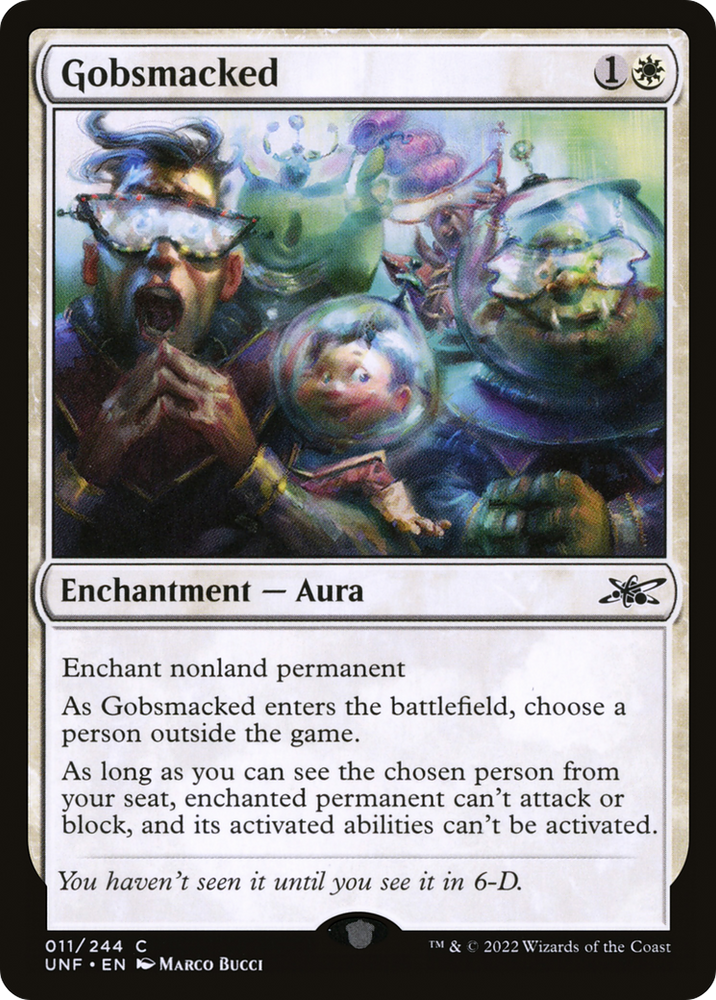 Gobsmacked (UNF-011) - Unfinity Foil