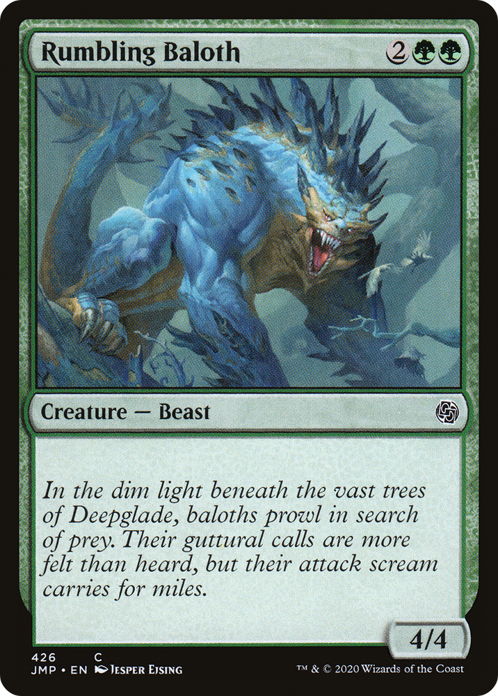 Rumbling Baloth (JMP-426) - Jumpstart