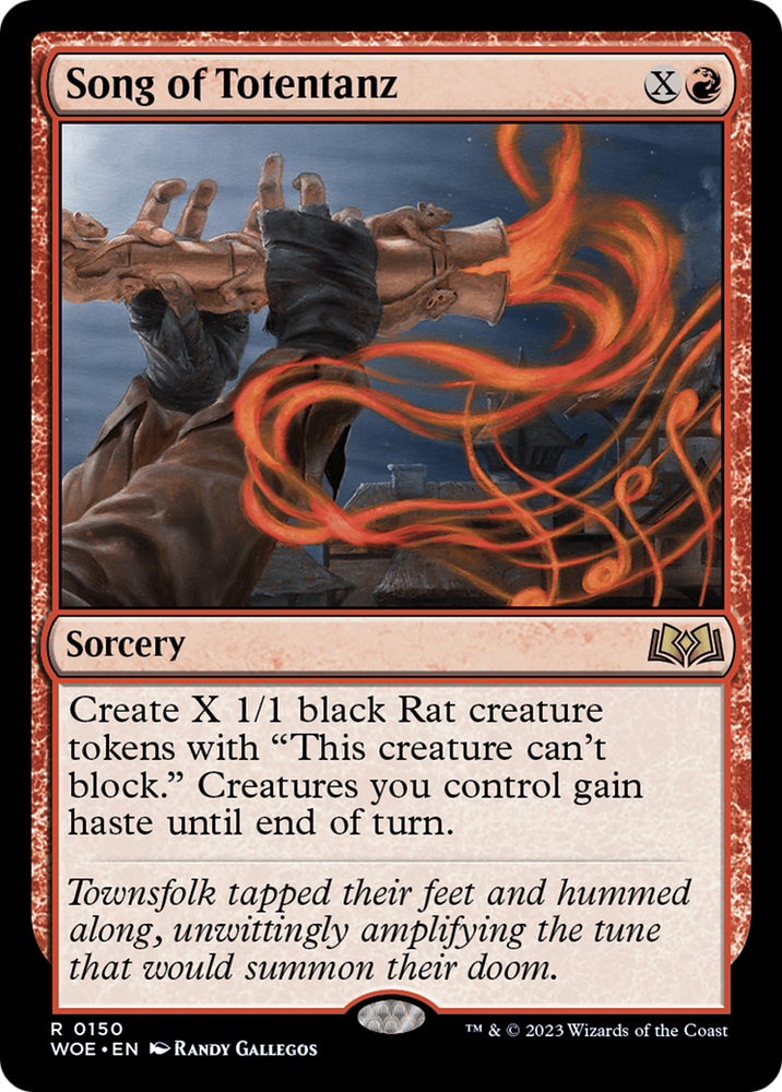 Song of Totentanz (WOE-150) - Wilds of Eldraine Foil