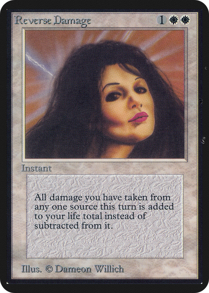 Reverse Damage (LEA-035) - Limited Edition Alpha