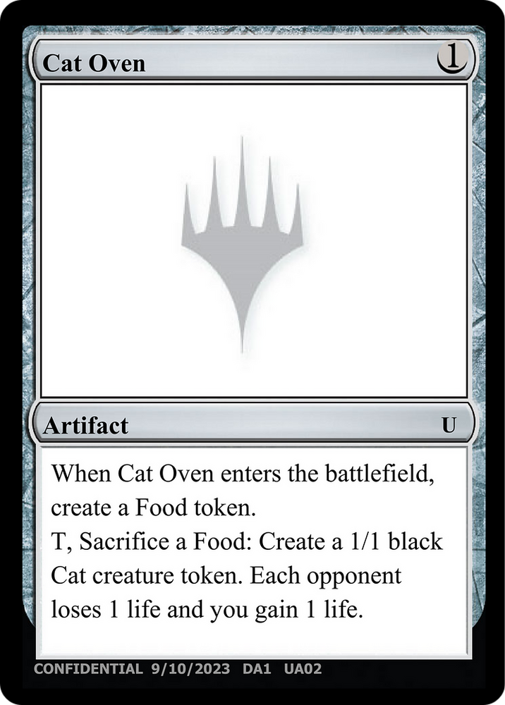 Cat Oven (UNK-UA02A) - Unknown Event
