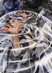 Selfless Glyphweaver // Selfless Glyphweaver (ASTX-039) - Strixhaven Art Series (Borderless) Foil