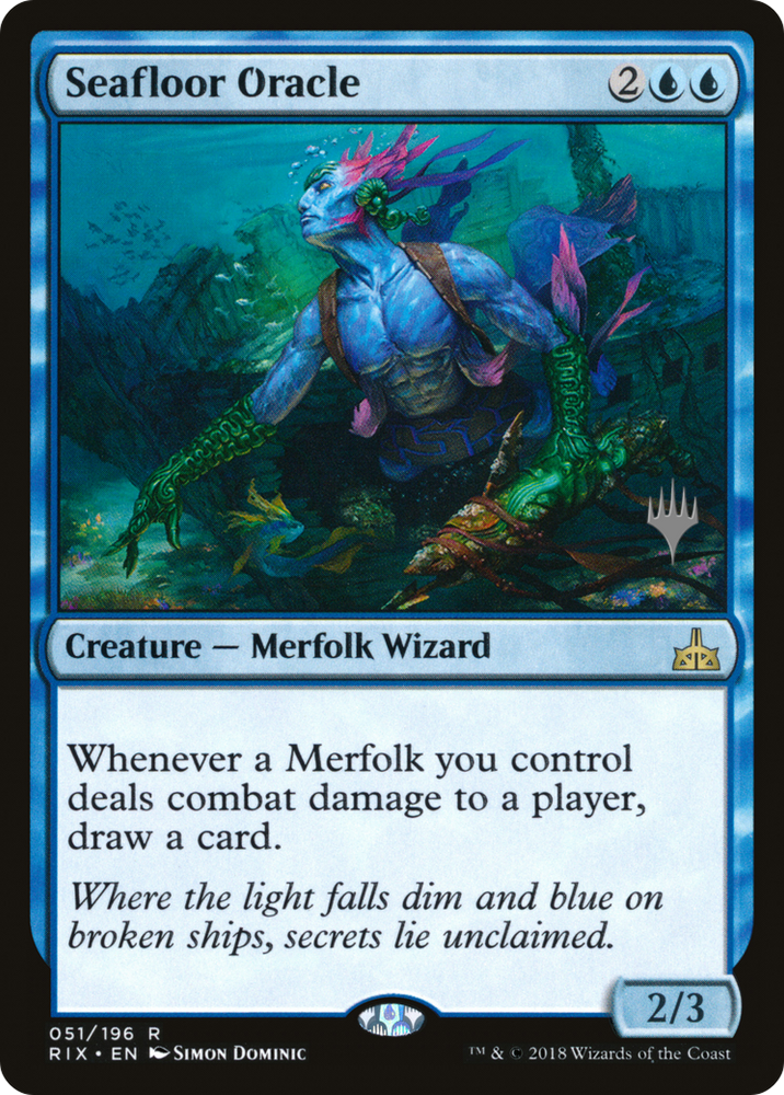 Seafloor Oracle (PPM20-051) - Rivals of Ixalan Promos