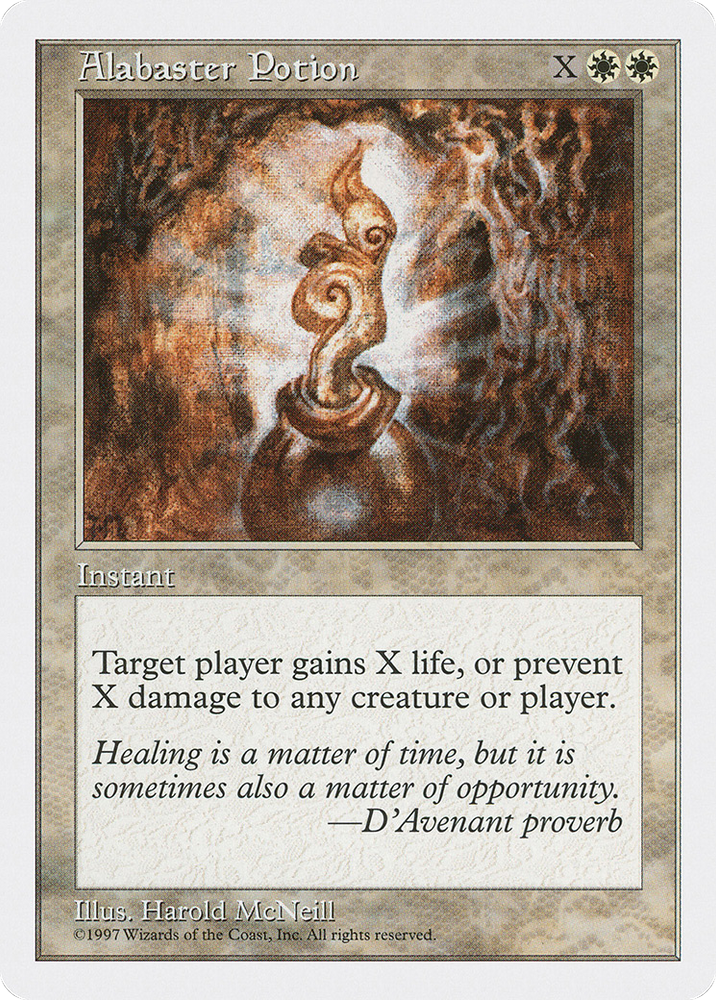 Alabaster Potion (5ED-) - Fifth Edition