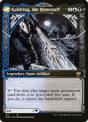 Jorn, God of Winter (Showcase) (KHM-317) - Kaldheim: (Showcase) Foil