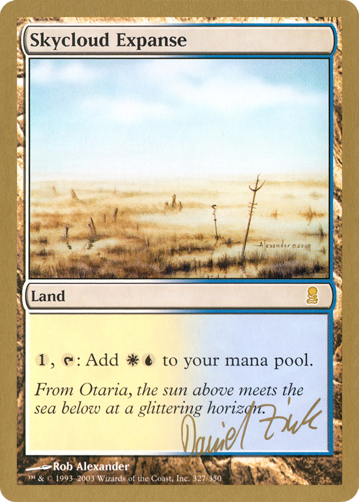 Skycloud Expanse - 2003 Daniel Zink (ODY) (WCD-) - World Championship Decks 2003