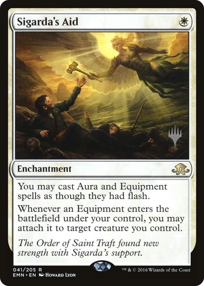 Sigarda's Aid (PPM21-041) - Eldritch Moon Promos Foil