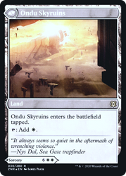 Ondu Inversion (PRE-030) - Zendikar Rising Promos Foil