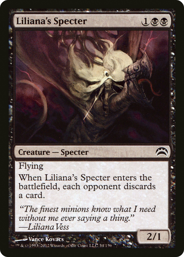 Liliana's Specter (PC2-034) - Planechase 2012 Foil