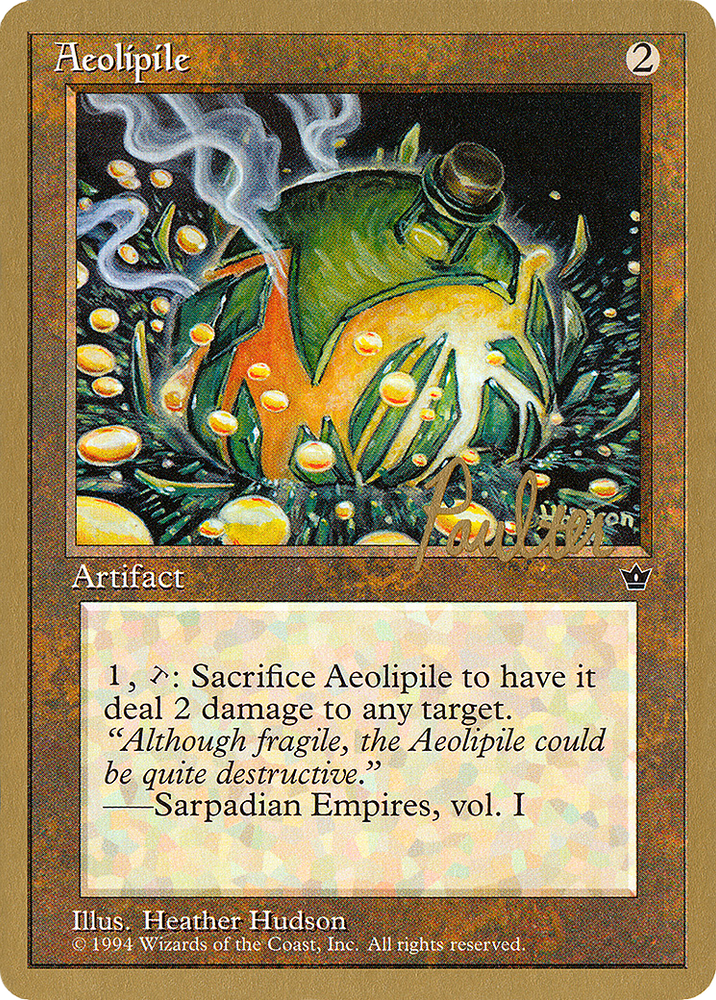 Aeolipile - 1996 Preston Poulter (FEM) (WCD-) - Pro Tour Collector Set